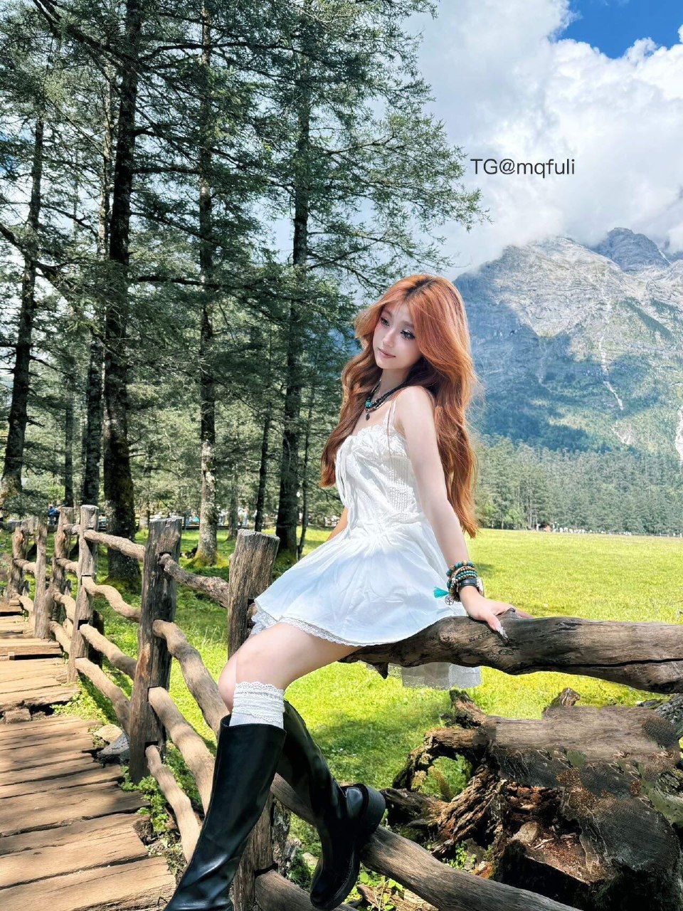 抖音伊南Alicia岛遇日常：伊南是她的中文名，Alicia是她的英文名，这个女孩把东方和西方揉在了一起